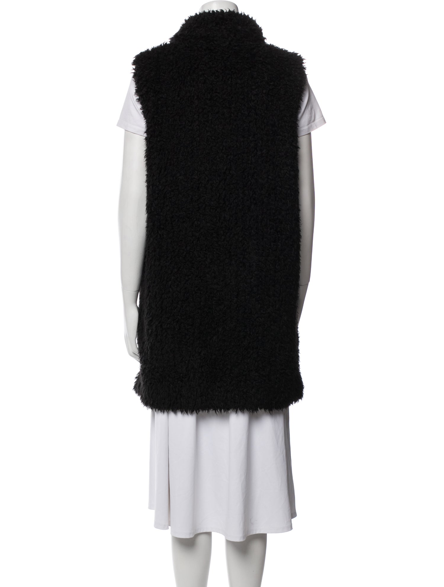 Theory Faux Fur Vest